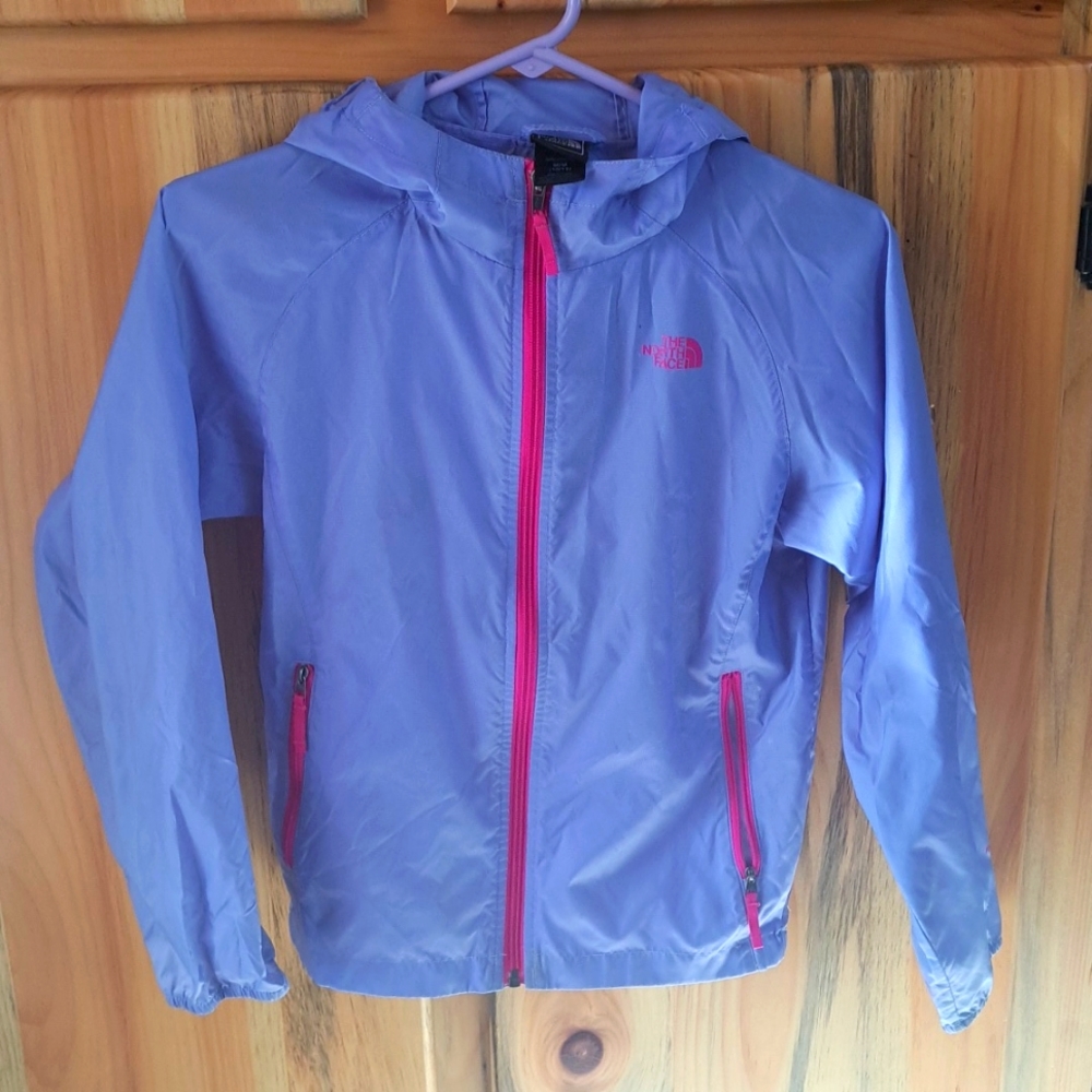 Girls North Face windbreaker